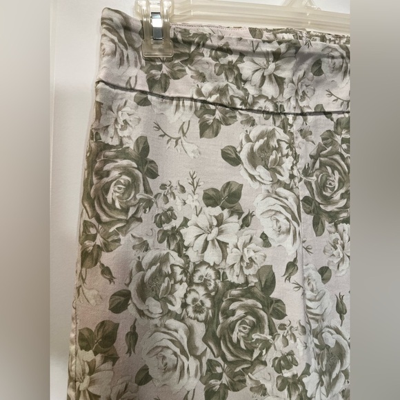 Carolina Belle Montreal Floral Ankle Pant Stretch Size 6 - Picture 5 of 9